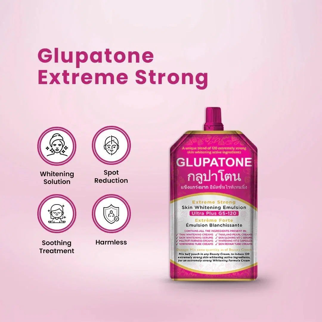 Glupatone Skin Whitening Emulsion - Nourishing & Vitamin C Infused for All Skin Types