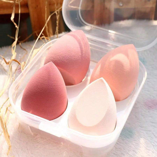 Makeup Beauty Blender Foundation Sponge, Pack Of 4
